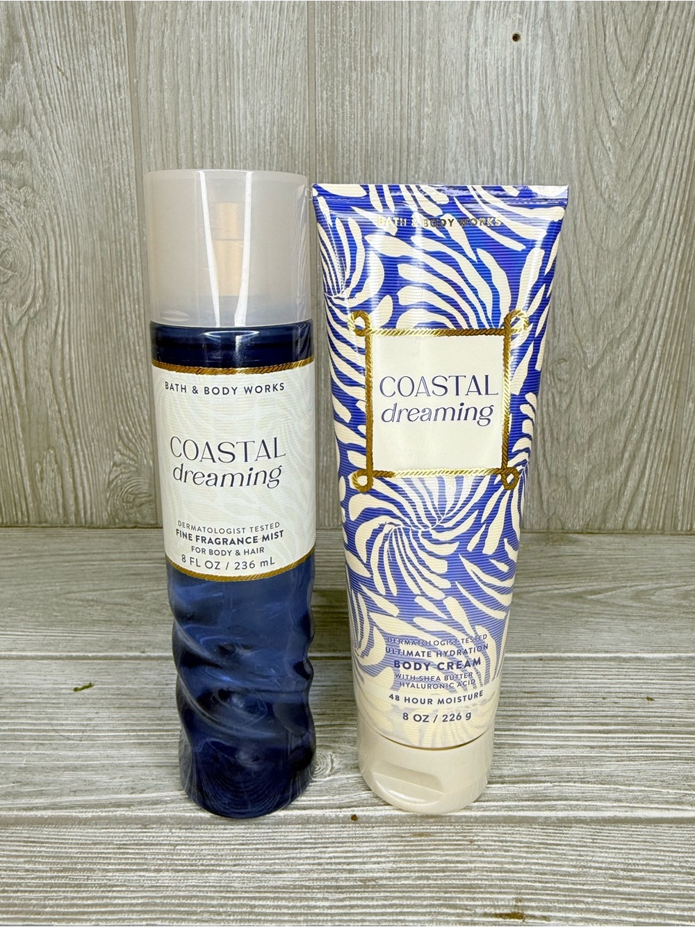 Bath and body works Costal dreaming lotion and scent new self care